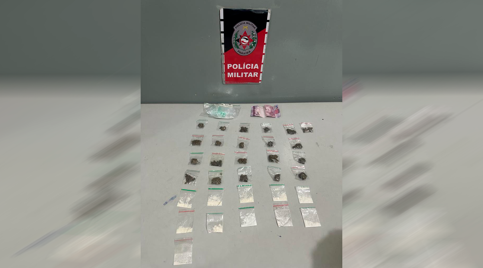 Polícia Militar Prende Suspeito Por Tráfico De Drogas Em Santa Rita